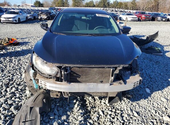19XFC2F56HE034110 2017 HONDA CIVIC Black წინა ხედი