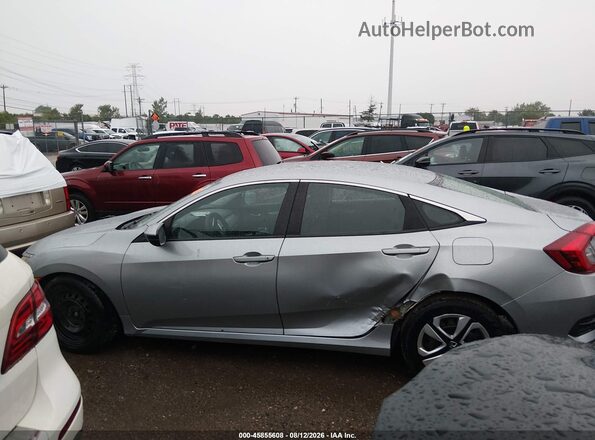 19XFC2F56HE037198 2017 HONDA CIVIC Silver Vista interior de 360 grados