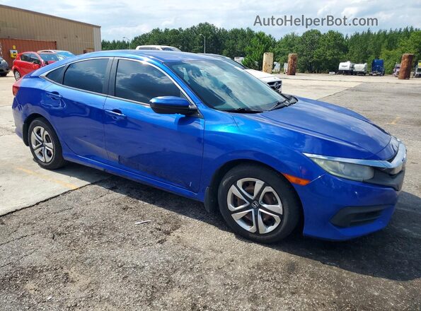 19XFC2F56HE050520 2017 HONDA CIVIC Синий Передняя правая четверть