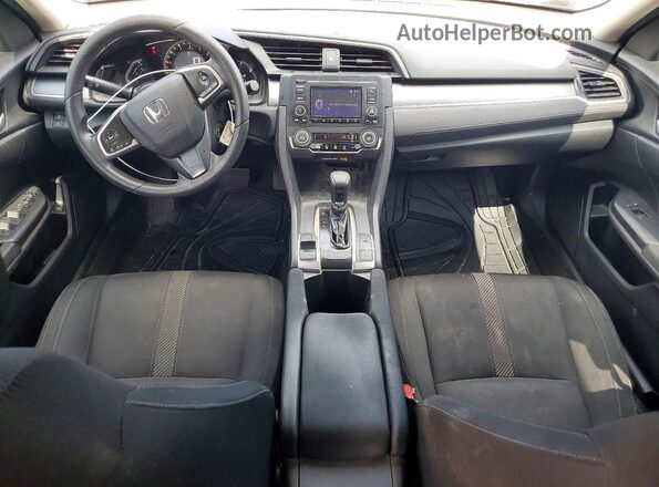 19XFC2F56HE050520 2017 HONDA CIVIC Синий Вид панели приборов