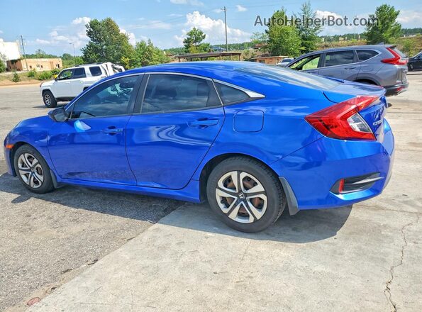 19XFC2F56HE050520 2017 HONDA CIVIC Синий Задняя левая четверть