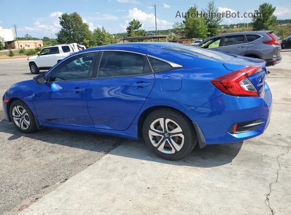 19XFC2F56HE050520 2017 HONDA CIVIC Синий Панорамный вид салона 360°