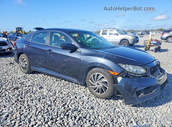 19XFC2F56HE050727 2017 HONDA CIVIC Blue Передня права чверть
