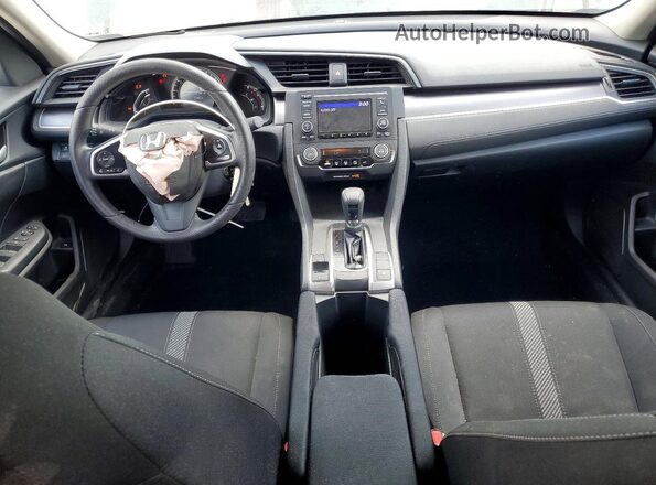 19XFC2F56HE053756 2017 HONDA CIVIC Black წინა პანელის ხედი