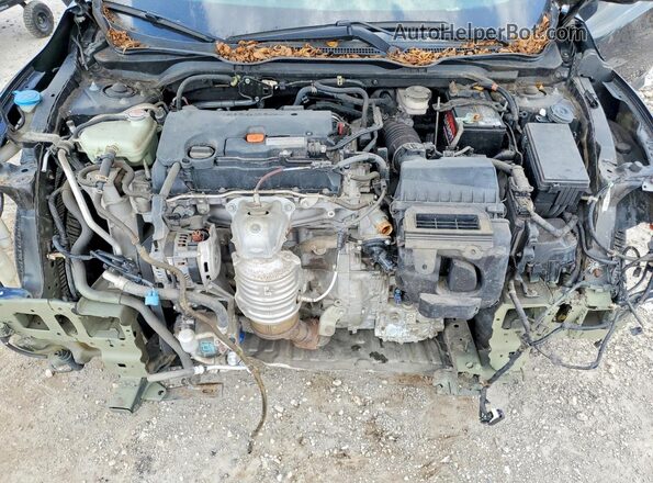 19XFC2F56HE053756 2017 HONDA CIVIC Black უკანა სალონის ხედი