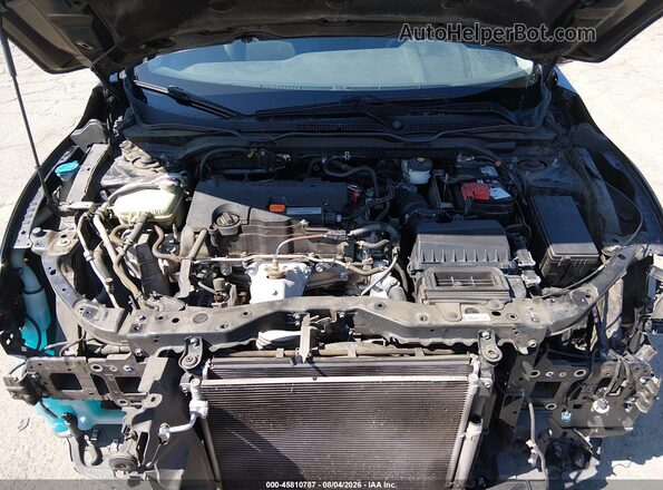 19XFC2F56HE203641 2017 HONDA CIVIC Black უკანა ხედი