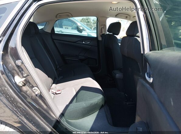 19XFC2F56HE203641 2017 HONDA CIVIC Black VIN კოდის სტიკერის ხედი