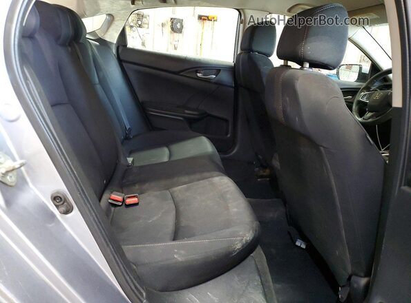 19XFC2F56HE223162 2017 HONDA CIVIC Silver Հետևի նստատեղերի տեսք
