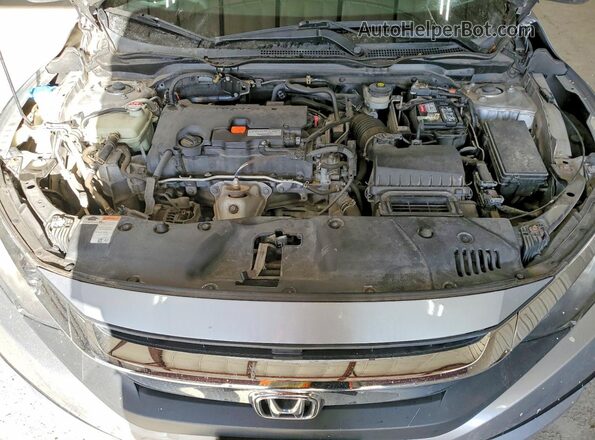 19XFC2F56HE223162 2017 HONDA CIVIC Silver Սալոնի հետևի տեսք