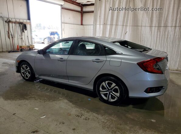 19XFC2F56HE223162 2017 HONDA CIVIC Silver Հետևի ձախ