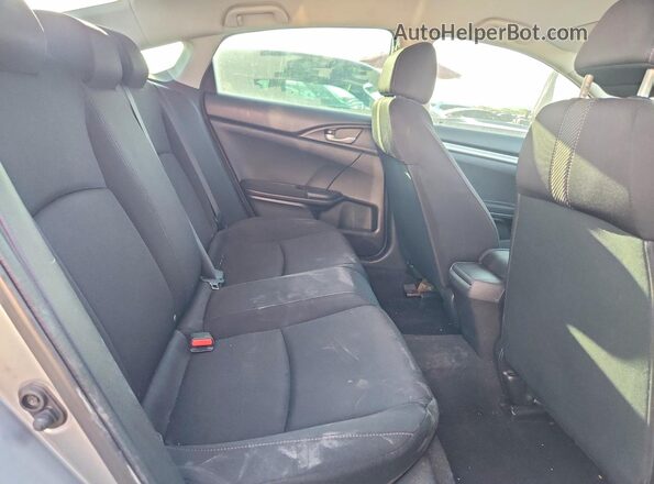 19XFC2F56JE014719 2018 HONDA CIVIC Silver Widok tylnych siedzeń