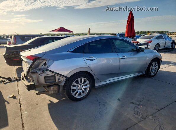 19XFC2F56JE014719 2018 HONDA CIVIC Silver Tył prawy