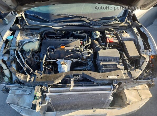 19XFC2F56JE014719 2018 HONDA CIVIC Silver Widok wnętrza z tyłu