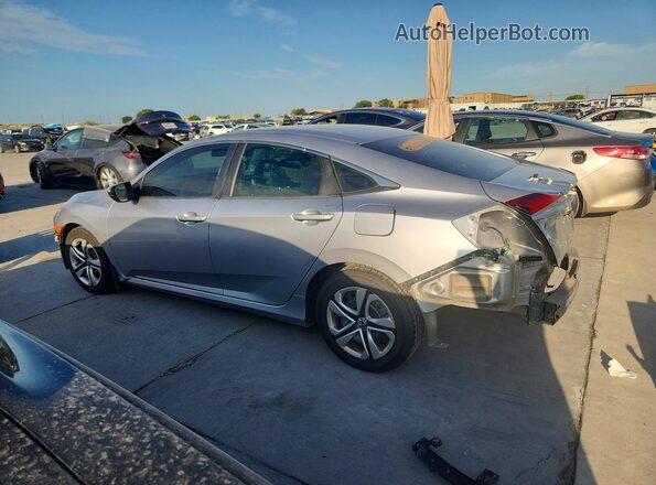 19XFC2F56JE014719 2018 HONDA CIVIC Silver Tył lewy