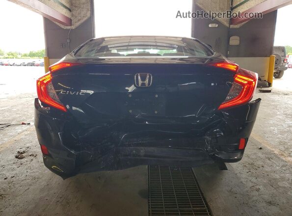 19XFC2F56JE021623 2018 HONDA CIVIC Black Widok z tyłu