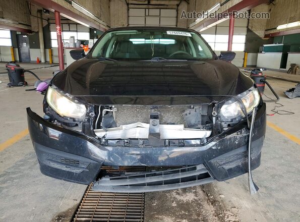 19XFC2F56JE021623 2018 HONDA CIVIC Black Widok z przodu