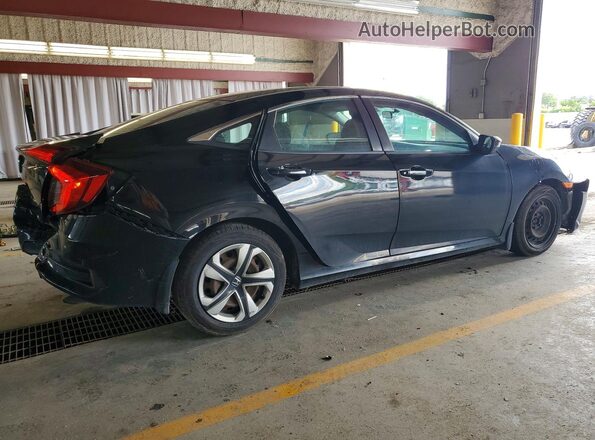 19XFC2F56JE021623 2018 HONDA CIVIC Black Tył prawy
