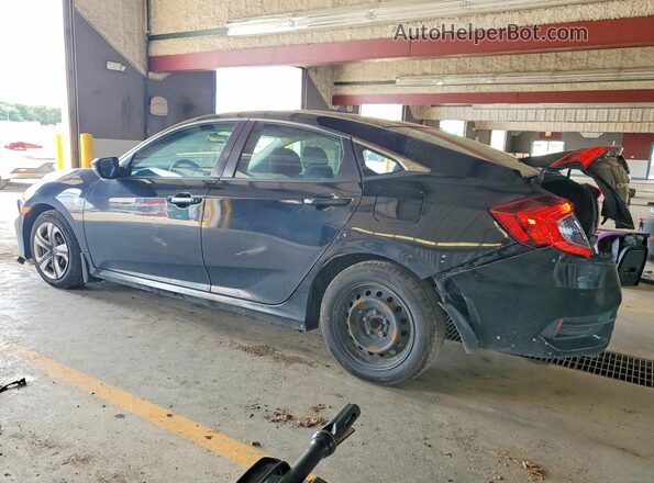 19XFC2F56JE021623 2018 HONDA CIVIC Black Tył lewy