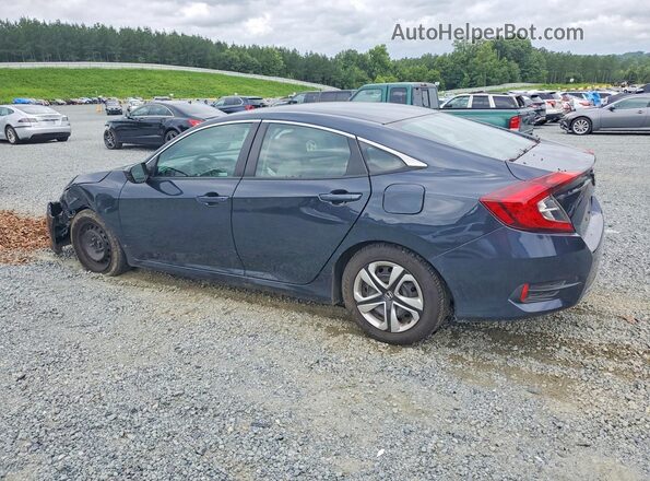 19XFC2F56JE033254 2018 HONDA CIVIC Синий Задняя левая четверть