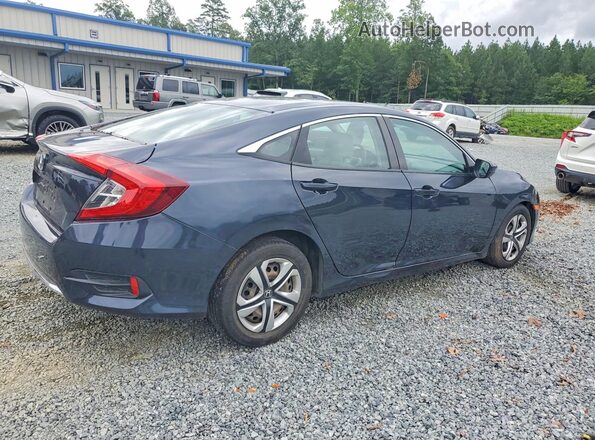19XFC2F56JE033254 2018 HONDA CIVIC Синий Задняя правая четверть