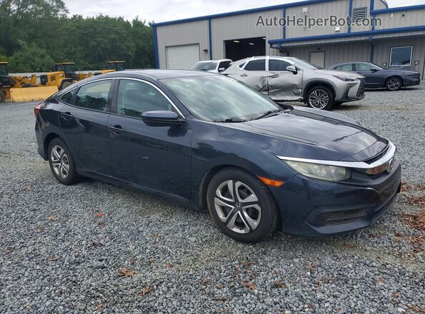 19XFC2F56JE033254 2018 HONDA CIVIC Синий Передняя правая четверть