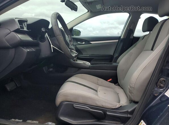 19XFC2F56JE033254 2018 HONDA CIVIC Синий Вид салона спереди