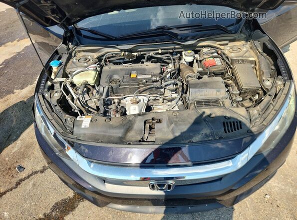 19XFC2F56JE038440 2018 HONDA CIVIC Black Սալոնի հետևի տեսք
