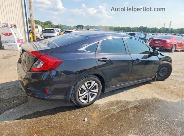 19XFC2F56JE038440 2018 HONDA CIVIC Black Հետևի աջ