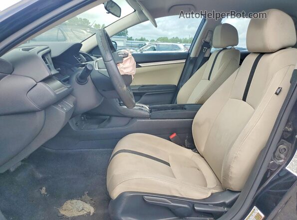 19XFC2F57GE024040 2016 HONDA CIVIC Black Vista interior delantera