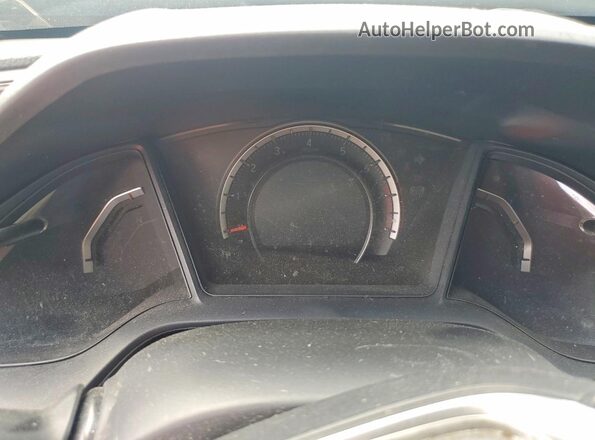 19XFC2F57GE024040 2016 HONDA CIVIC Black Vista del cuadro de instrumentos