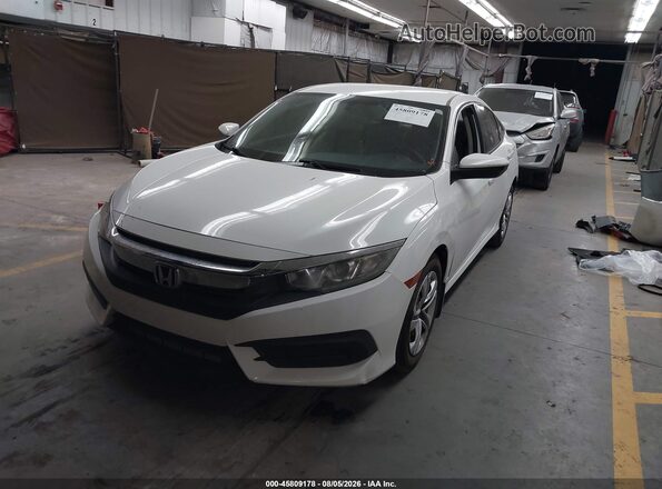19XFC2F57GE026497 2016 HONDA CIVIC White Vista tres cuartos delantera izquierda