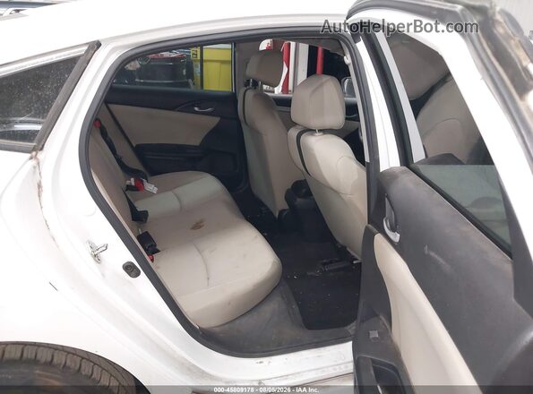 19XFC2F57GE026497 2016 HONDA CIVIC White Vista de la etiqueta del VIN