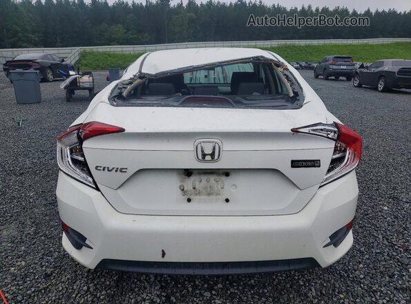 19XFC2F57GE059970 2016 HONDA CIVIC White Вид ззаду