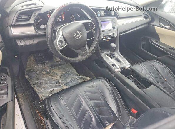 19XFC2F57GE059970 2016 HONDA CIVIC White Вид панелі приладів