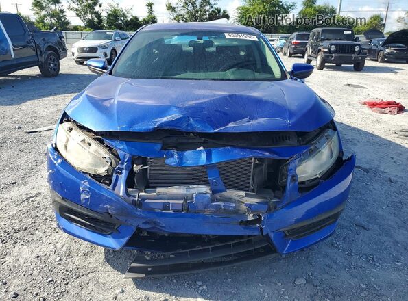 19XFC2F57GE087669 2016 HONDA CIVIC Blue Вид спереду