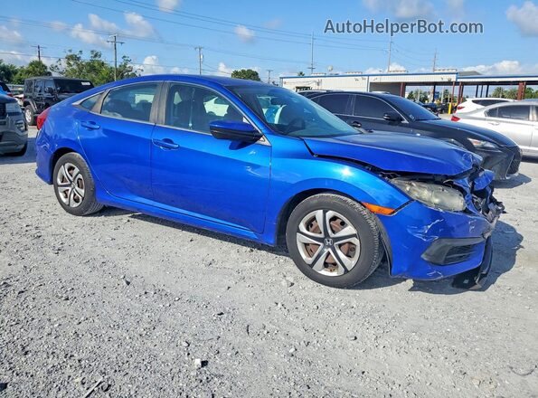 19XFC2F57GE087669 2016 HONDA CIVIC Blue Передня права чверть