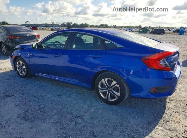 19XFC2F57GE087669 2016 HONDA CIVIC Blue Задня ліва чверть
