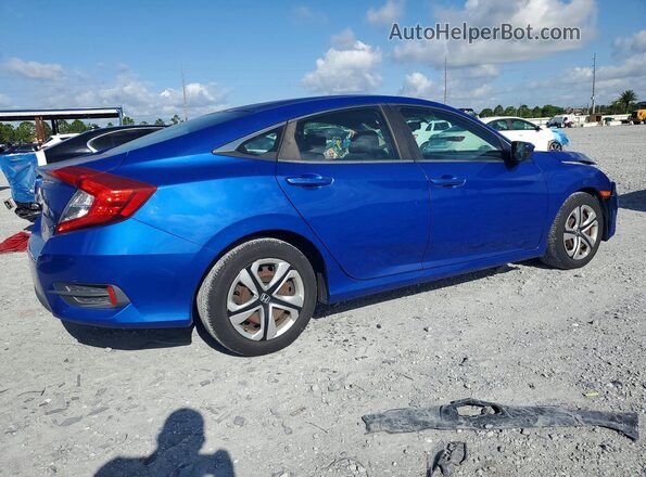19XFC2F57GE087669 2016 HONDA CIVIC Blue Задня права чверть