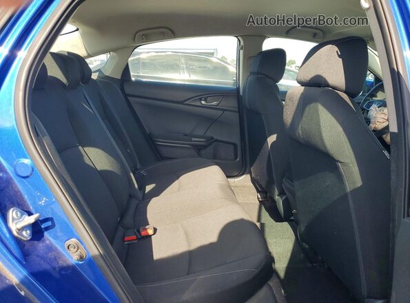 19XFC2F57GE087669 2016 HONDA CIVIC Blue Вид задніх сидінь