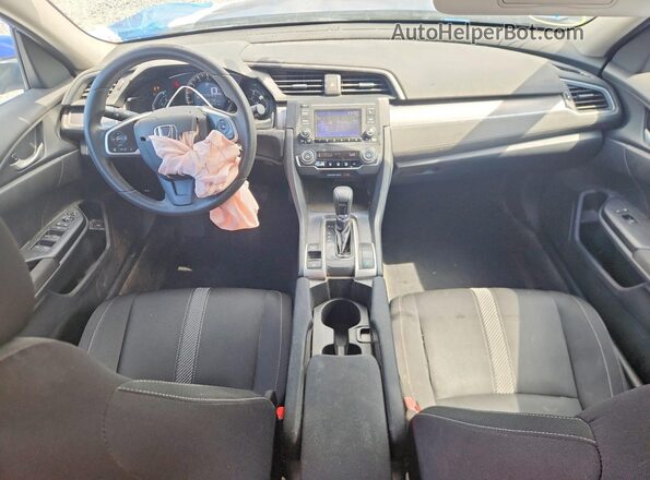 19XFC2F57GE087669 2016 HONDA CIVIC Blue Вид панелі приладів