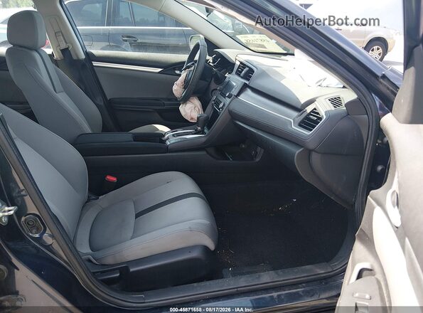 19XFC2F57GE235674 2016 HONDA CIVIC Gray Widok wnętrza z przodu