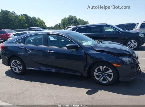 19XFC2F57GE235674 2016 HONDA CIVIC Gray Widok zestawu wskaźników