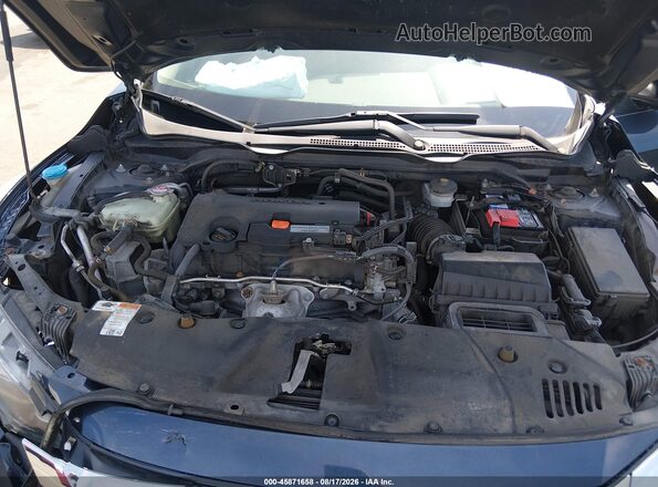 19XFC2F57GE235674 2016 HONDA CIVIC Gray Widok z tyłu