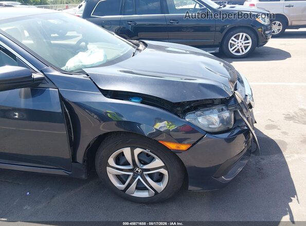 19XFC2F57GE235674 2016 HONDA CIVIC Gray Widok z przodu