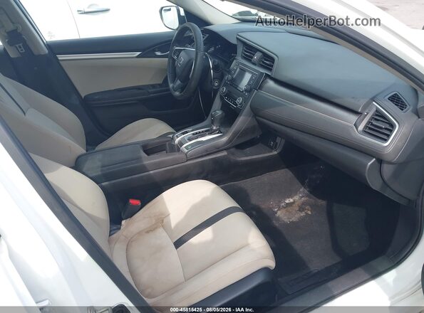 19XFC2F57GE247758 2016 HONDA CIVIC White Սալոնի դիմացի տեսք