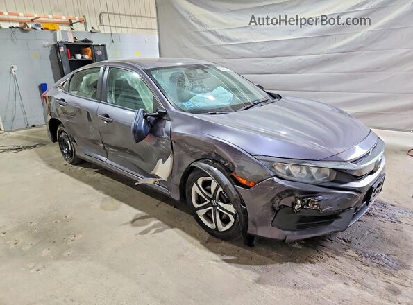 19XFC2F57HE028414 2017 HONDA CIVIC Gray Առջևի աջ