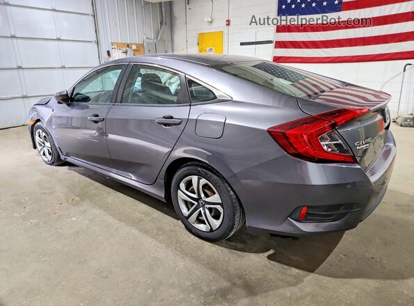 19XFC2F57HE028414 2017 HONDA CIVIC Gray Հետևի ձախ