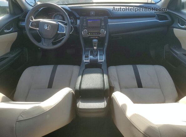 19XFC2F57HE029031 2017 HONDA CIVIC White Առջևի վահանակի տեսք