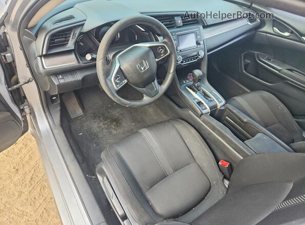 19XFC2F57HE033919 2017 HONDA CIVIC Silver Widok deski rozdzielczej