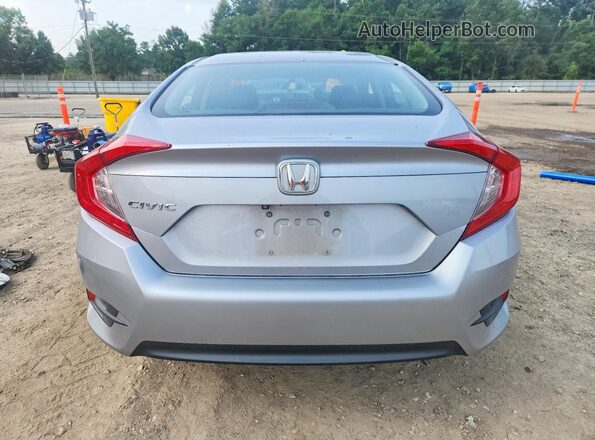 19XFC2F57HE033919 2017 HONDA CIVIC Silver Widok z tyłu